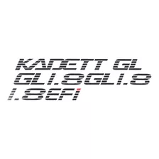 Kit Adesivos Kadett Gl 1.8 Efi