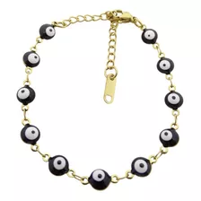 Pulsera Ojo Turco Acero Inoxidable Precio Mayoreo