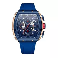 Reloj Deportivo Azul Para Hombre 