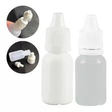 100 Frascos Conta Gotas De 10 Ml Gotejador Plástico C/ Lacre