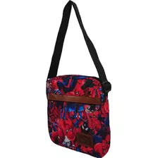 Mariconera Mochila Sling Cruzada Cuadrada Spiderman