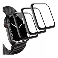 3x Película 3d Nano Para Applewatch Series 7 Proteção Total