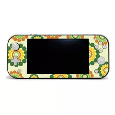 Skin Compatible Con Nintendo Switch Lite - Flores Hippie | F