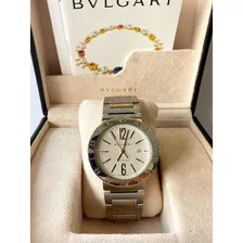 Bulgari Bb42 , Aço , Automático , Impecável , Promocao !