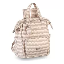 Mochila Multifuncional Fazendo Arte Zig Zag Rose