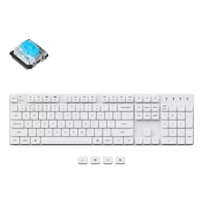 Teclado Mecanico Keychron K5se White Edicion Especial Pc Mac Color Del Teclado Blanco Idioma Inglés Us Internacional