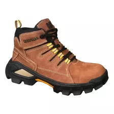 Botas De Seguridad Caterpillar En Cuero Para Hombre Cosidas