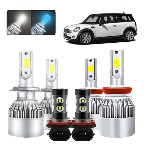 Kit De Focos Led H7 H9 H11 Para Mini Cooper 2002 2003 2004 MINI Cooper