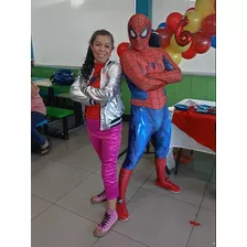 Spiderman Y Animadora Mayisita 