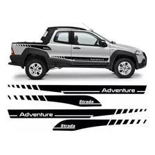 Calco Camioneta Lateral Strada Fiat Adventure Cab D