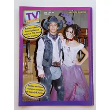 Revista Pôster Tv Mania Nº 49 - Sandy E Júnior - 2002