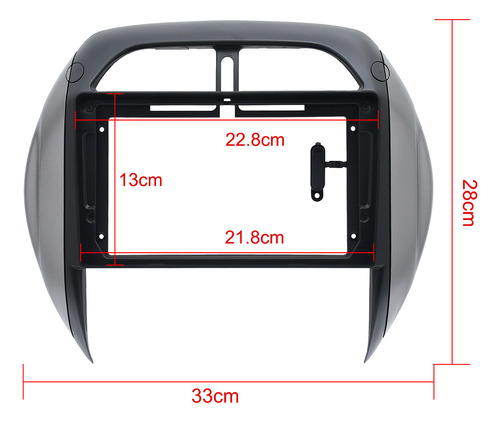 Marco De Radio De 9 Pulgadas Para Toyota Rav4 2003-2005 Foto 2