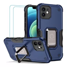 Funda Para iPhone 11 Con Protector De Pantalla Y Soporte Mag