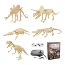 Dinossauro Dino Fóssil Brinquedo Escavação Arqueologia