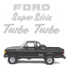 Kit Adesivos Ford F1000 93/95 Turbo Super Serie Prata