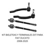 Kit Bieletas Y Terminales Ext Fiat Ducato 2008-2020