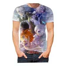 Camisa Camiseta The Promised Neverland Anime Mangá Série 06