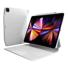 Funda Con Teclado Switcheasy Para iPad Pro 12.9 2022 Blanco