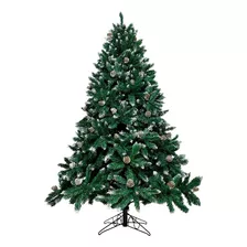 Árbol De Navidad Pino Navideño 2.10 M Con Luces Led