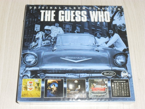 Box The Guess Who - Original Album Classics (europeu 5 Cd's)