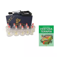 Kit Ventosa Hansol + Livro De Ventosaterapia