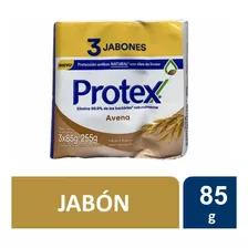 Protex 3pack Jabón Antibacterial Avena 3x85gramos 