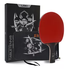 Paleta De Ping Pong Loki 5 Estrellas Pro Carbon Performance