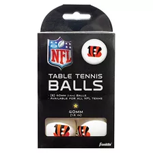 Pelotas De Tenis De Mesa Franklin Sports Cincinnati Bengals