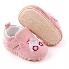 Zapatitos Para Bebe/niños Con Ajuste De Velcro 