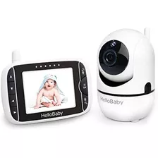 Monitor Para Bebés Con Video Hellobaby Con Cámara Remota Pan