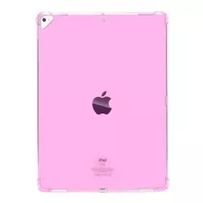 Carcasa De Silicona C/rosa Para iPad Pro 12.9 (2015-2017)