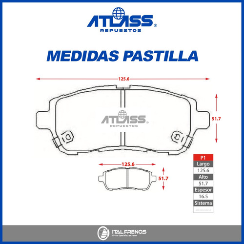 Pastillas Freno Delanteras Ford Fiesta 1.6 2011-2020 Foto 5