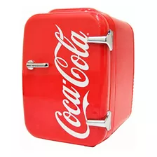 Cooluli Retro Coca-cola Mini Fridge For Bedroom Car, Office