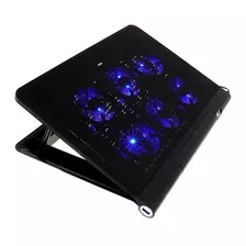 Refrigerador Para Laptop,6 Ventiladores, Gamer, Luz Azul,usb