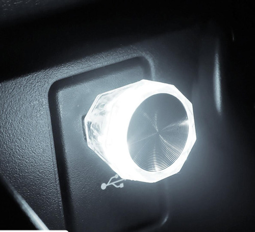 Usb Led Mini Diamante Iluminacin Luz Ambiental Marca Opcion Foto 2