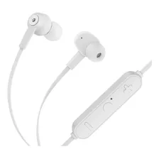 Audífonos Bluetooth Con Auriculares Ergonómicos Color Blanco