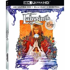4k Ultra Hd + Blu-ray Labyrinth / Laberinto / 30 Aniversario
