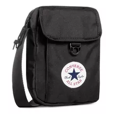 Bandolera Morral Converse Modelo Cross Body Negro Importado