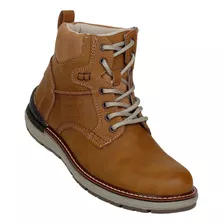 Botin Speedy Hombre Cafe Tipo Nobuk 7562