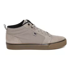 Tênis Dc Shoes Anvil La Mid Grey Gum Novo Original + Nfe 