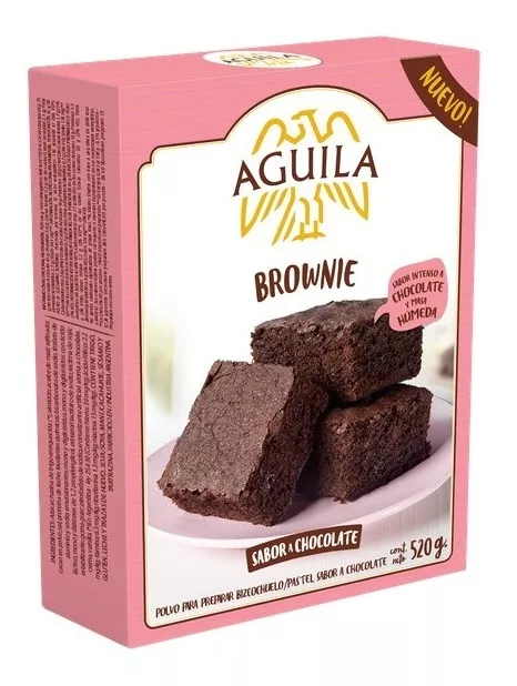 Brownie Aguila Pre Mezcla Sabor Chocolate X 425 Gr