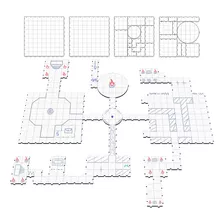 Grid De Batalha Modular Riscável - Rpg Battle Grid D&d