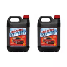 Kit 2unds De Detergente Automotivo Lava Carro - Barbarex(5l)