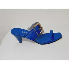 Sandalias Clona Con Taco Mujer Talle .35