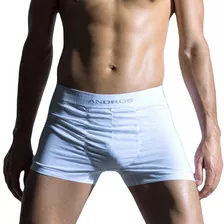 Calzoncillo Hombre Boxer Algodón Liso Seamless Andros 5015