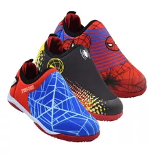 Chuteira Meia Spider Man Sapato Sapatilha De Futsal Slip On