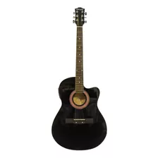 Mccartney Sd1bk Guitarra Electroacústica Negro Brillante