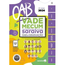 Vade Mecum Oab E Graduação - 25ª Edição 2024 Saraiva