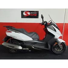 Kymco Downtown 300i 300 I Abs 2018 Branca Branco