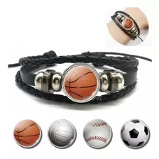 Pulsera Nba Basketball Logo De Balon 